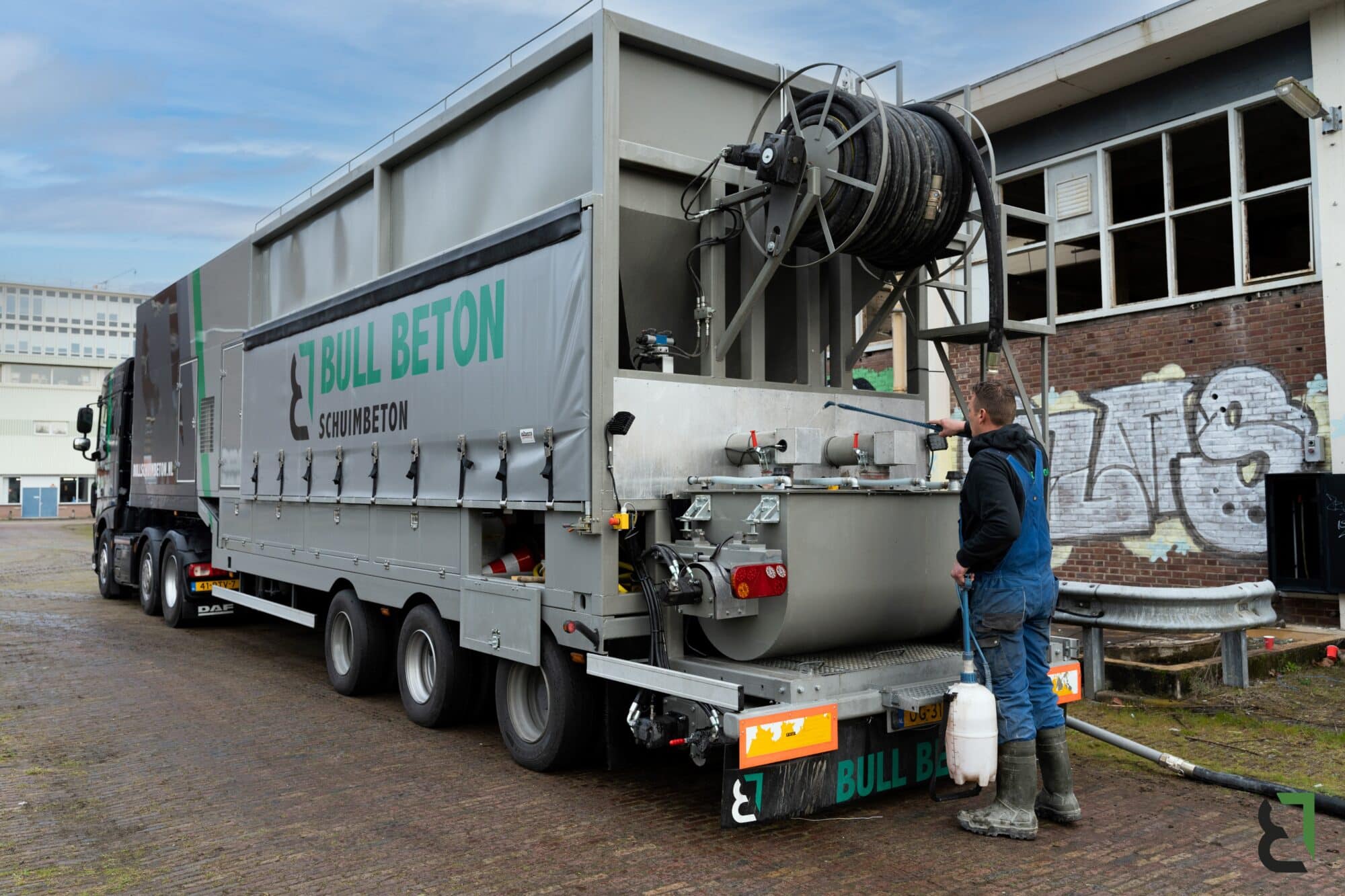 Schuimbeton van Bull Schuimbeton