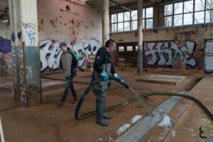 Fundering aanbrengen schuimbeton | Bull Schuimbeton