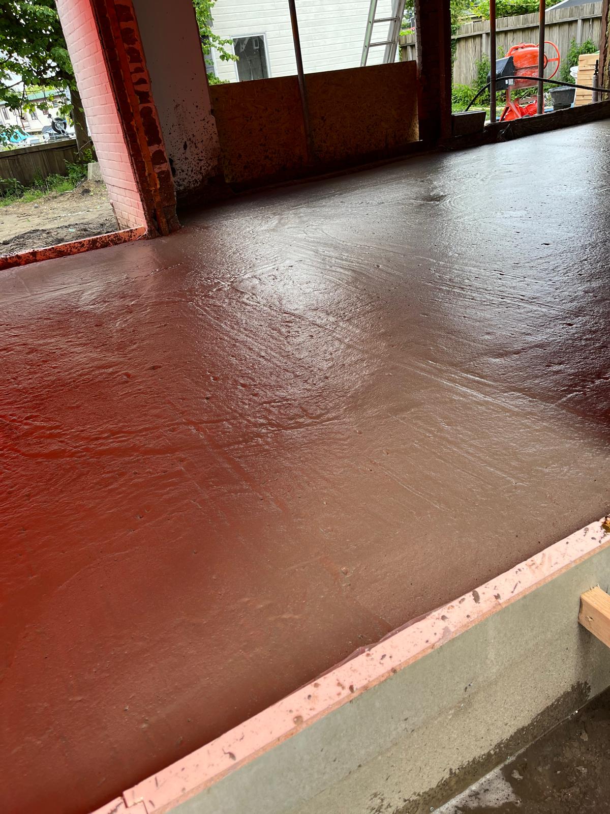 Vlak afgewerkt schuimbeton | Bull Schuimbeton