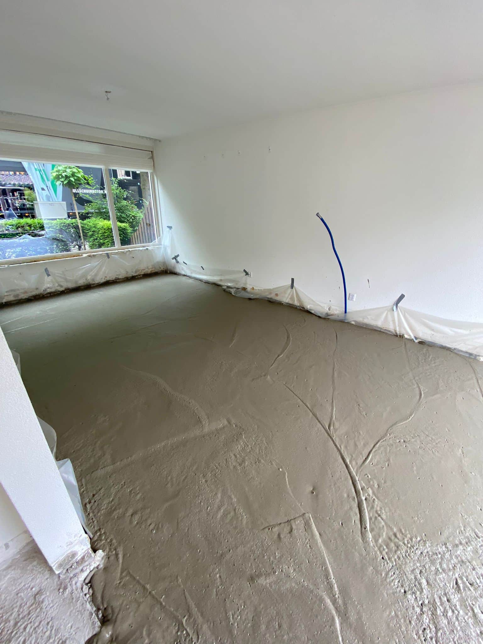 Nieuwe schuimbetonvloer | Bull Schuimbeton