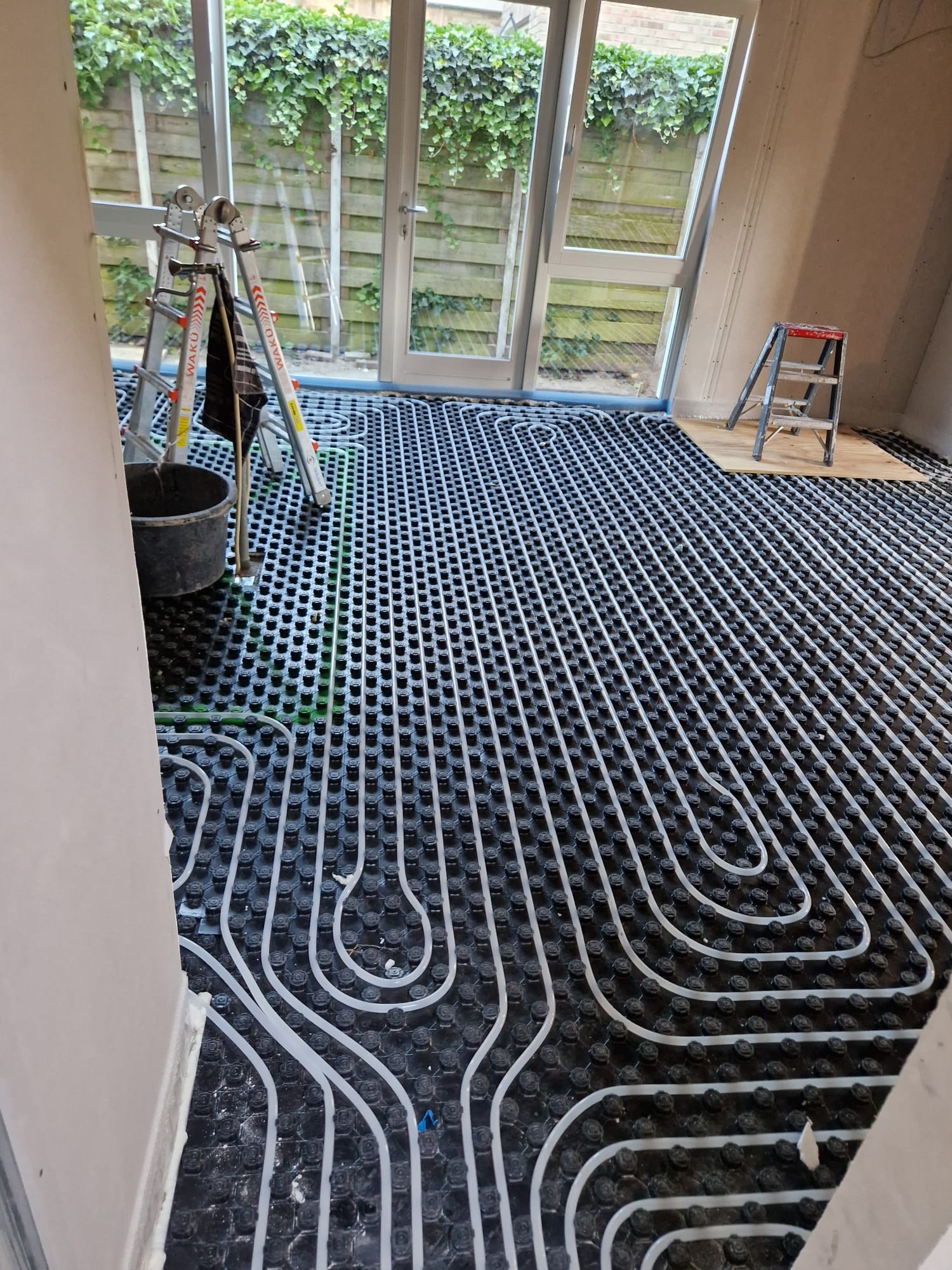 Vloerverwarming op noppenplaat | Bull Schuimbeton